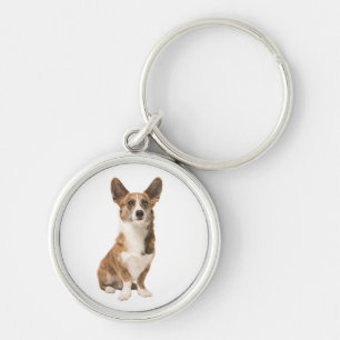 Cute Cardigan Welsh Corgi Puppy Dog Lover Keychain