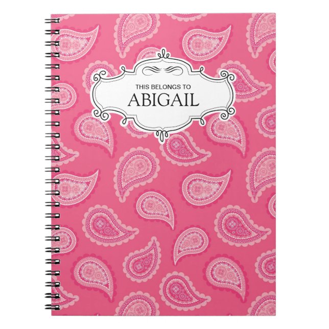 Cute Carnets spiraux personnalisés (Devant)