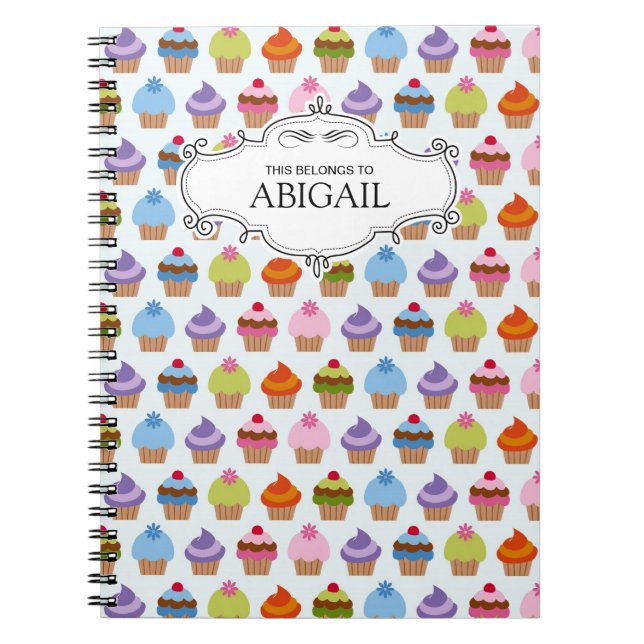 Cute Carnets spiraux personnalisés (Devant)