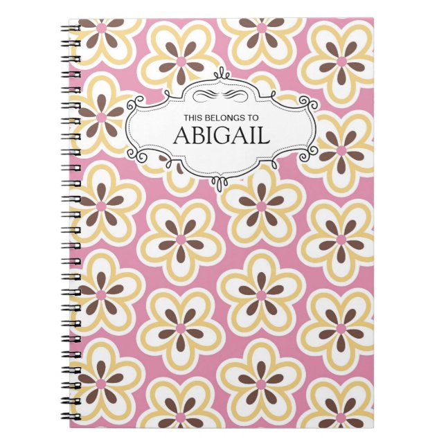 Cute Carnets spiraux personnalisés (Devant)