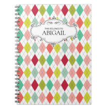 Cute Carnets spiraux personnalisés