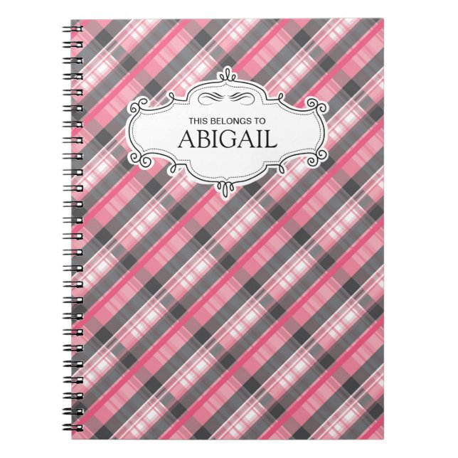 Cute Carnets spiraux personnalisés (Devant)