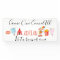 Cute carnival circus birthday party banner
