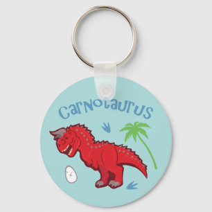 Cute Carnotaurus Keychain