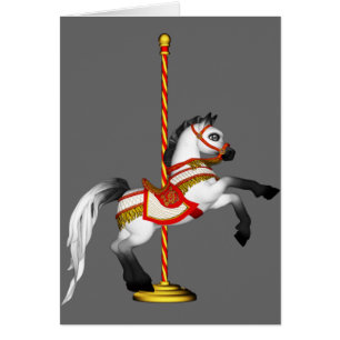Cute Carousel Horse 1med