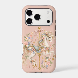 Cute Carousel Horse Vintage Art