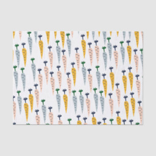 Cute Carrots Tissue Paper