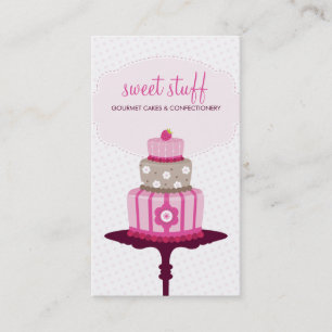 CUTE CARTE DE VISITE :: pâtisseries sucrées boulan