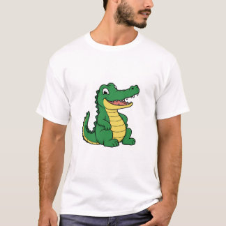 Cute Cartoon Alligator Funny Later Gator T-Shirt