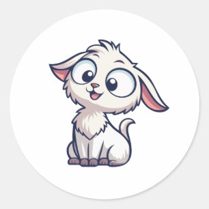 Cute Cartoon Animal Sticker