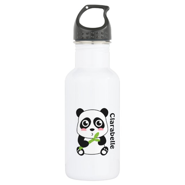 Cute Cartoon Baby Panda 532 Ml Water Bottle (Front)