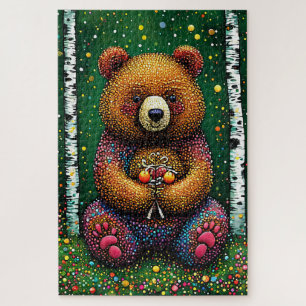 Cute Cartoon Bear Jigsaw Puzzle
