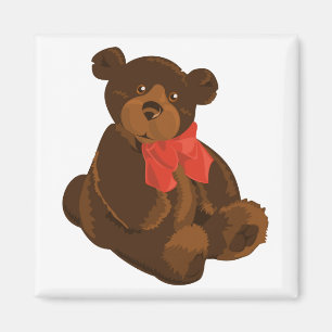 Cute cartoon bear magnet