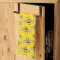 Cute Cartoon Bees in a Beehive Yellow