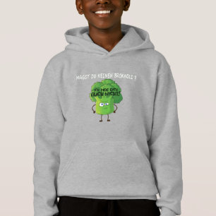Cute Cartoon Broccoli You Don't Like Broccoli  