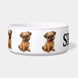 Cute Cartoon Brussels Griffon Personalize