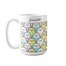 Cute Cartoon Budgie Parrot Pattern Name