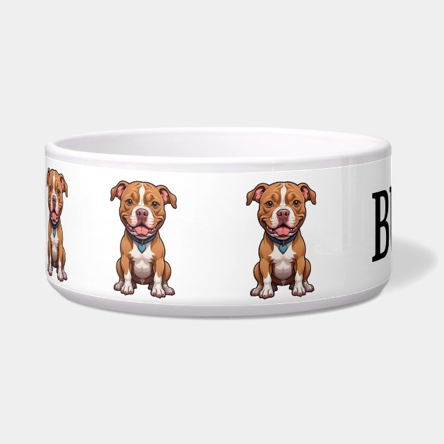 Cute Cartoon Bulldog Personalize (Left)