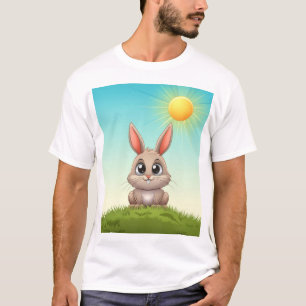 Cute Cartoon Bunny T-Shirt