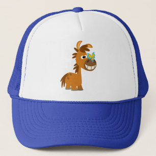 Cute Cartoon Butterfly Pony Hat