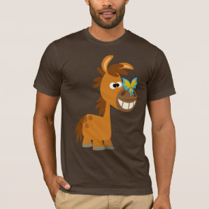 Cute Cartoon Butterfly Pony T-Shirt