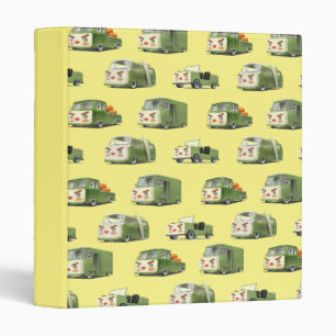 Cute Cartoon Cars Lineup Binder