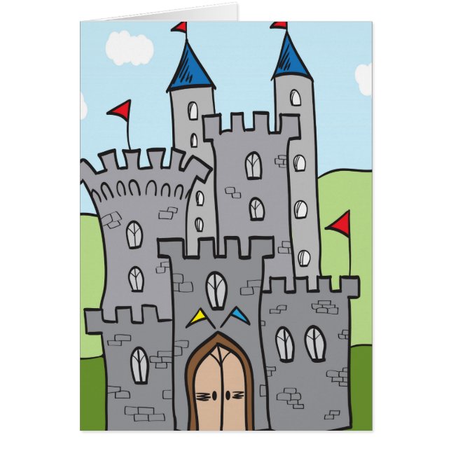 Cute Cartoon Castle (Front)