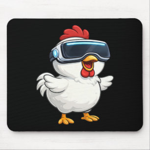 Cute Cartoon Chicken Vr Gamer Mouse Pad