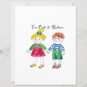 Cute cartoon childrens