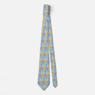 Cute Cartoon Christmas Angel Halo with Joy Banner Tie