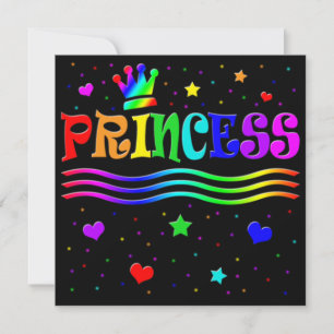 Cute Cartoon Clip Art Princess Bachelorette Party! Invitation