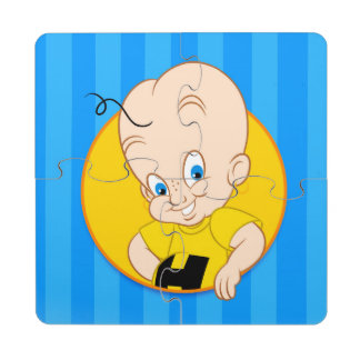 Cute Cartoon Coaster Puzzle Coaster