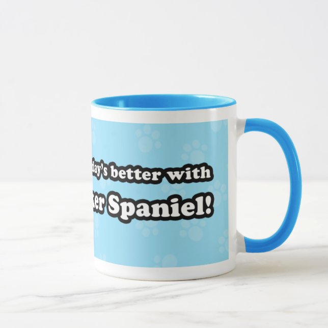 Cute Cartoon Cocker Spaniel Mug (Right)