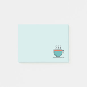 Cute Cartoon Coffee Tea Mug Post-it Notes