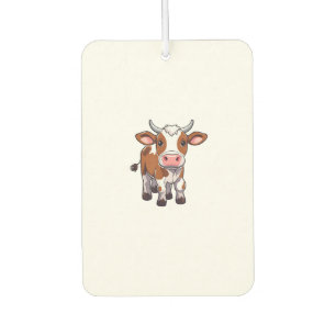 Cute Cartoon Cow  Air Freshener