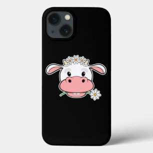 Cute Cartoon Cow   Kawaii Farm Animal T-Shirt iPhone 13 Case