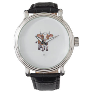 Cute Cartoon Cow  Watch