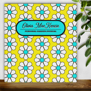Cute Cartoon Daisy Binder