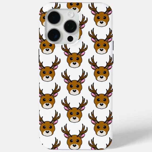 Cute Cartoon Deer Case-Mate iPhone Case (Back)