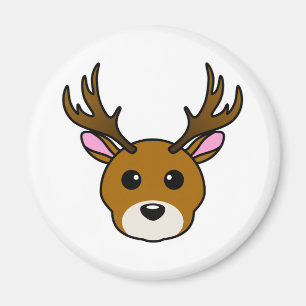 Cute Cartoon Deer Magnet