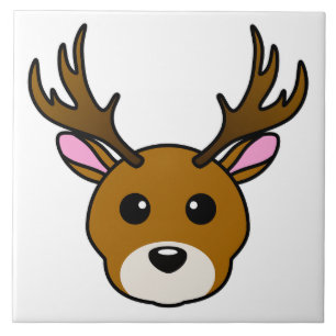Cute Cartoon Deer Tile