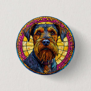 Cute cartoon Dog 1 Inch Round Button