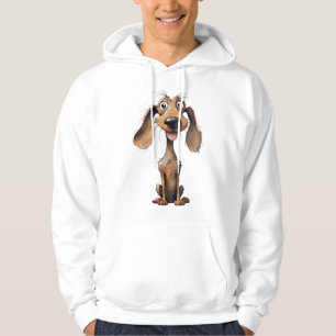 Cute Cartoon Dog Breed Art Collection Hoodie