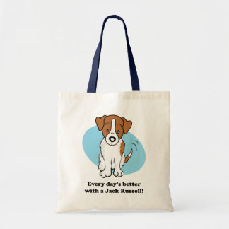 Cute Cartoon Dog Jack Russell Bag