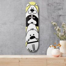 Cute Cartoon Dog Minimalist Pet Design