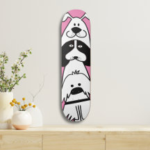 Cute Cartoon Dog Minimalist Pet Design