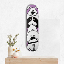 Cute Cartoon Dog Minimalist Pet Design