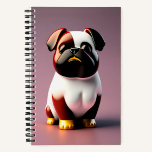 Cute Cartoon Dog Notebook