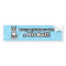 Cute Cartoon Dog Pitbull Bumper Sticker