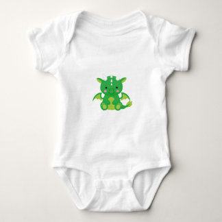 Cute Cartoon Dragon Gift Baby Bodysuit